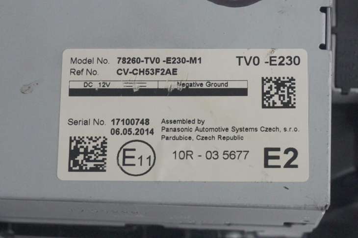 Honda CIVIc IX Ufo Wyświetlacz Komplet Hr0406204 78260-Tv0-E230-M1 - Image 5