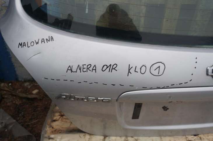 Nissan Almera N16 Klapa Bagażnika Kl0 Szyba Nr.1 - Image 2