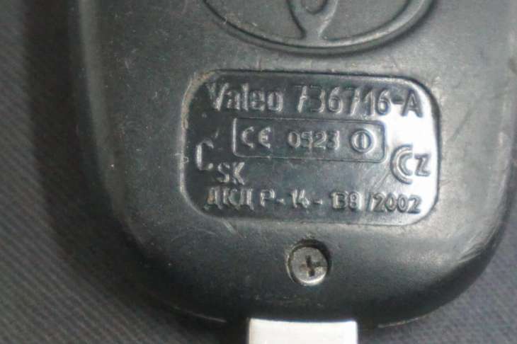 Toyota Corolla Yaris II Kluczyk Valeo 736716 - obrazek 3
