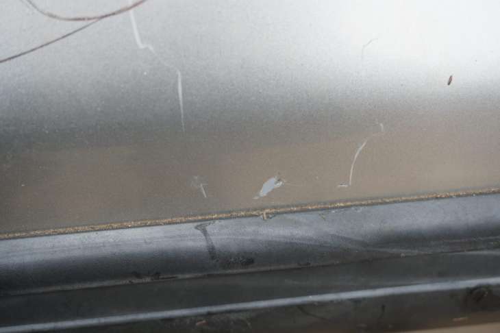 Mitsubishi Pajero Pinin Drzwi Prawe Tylne Srebrne 2000rok - Image 6