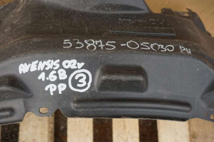 Toyota Avensis T22 Nadkole Prawe Przednie 53875-05030 Nr.3 - Image 2