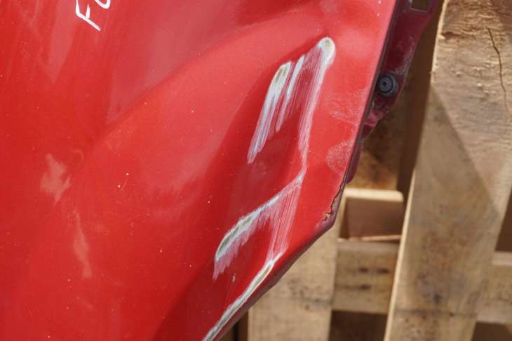 Subaru Forester II Sg Lift Blotnik Prawy Przedni 33j Bordowy 2006rok - Image 3