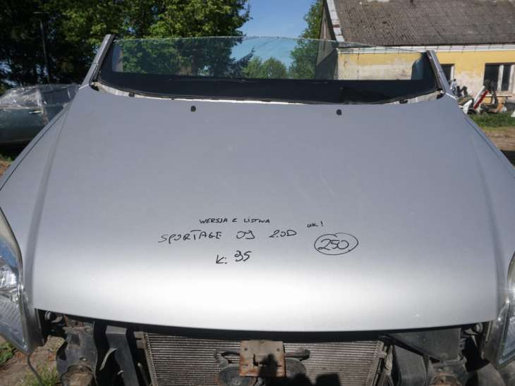 Kia Sportage II Lift 2009r 9s Maska Pokrywa Silnika 664001f010 ; 664000z000