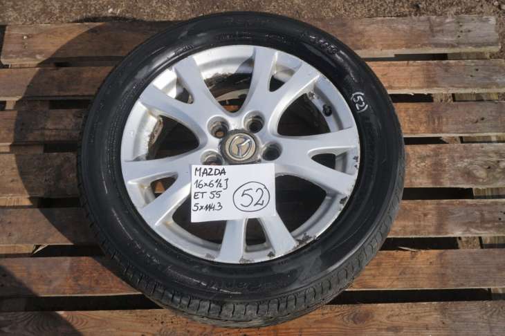 Mazda 3 6 Felga 16 5x114.3 225/50r16 Nr.52 - obrazek 5
