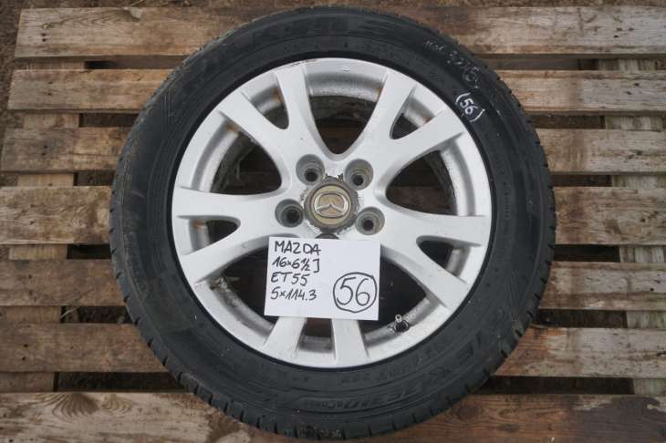 Mazda 3 6 Felga 16 5x114.3 225/50r16 Nr.56 - obrazek 5