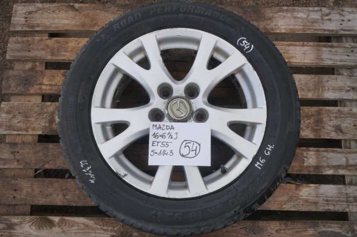 Mazda 3 6 Felga 16 5x114.3 225/50r16 Nr.54 - obrazek 5