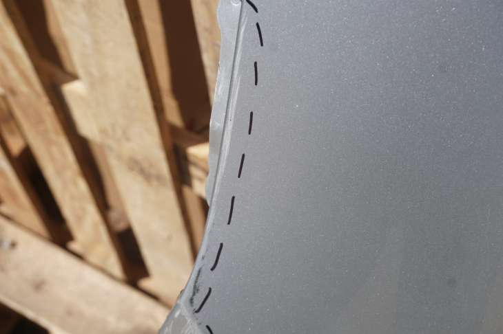 Subaru Legacy IV Błotnik Lewy Przedni 39d Srebrny 2004-2006rok - Image 3