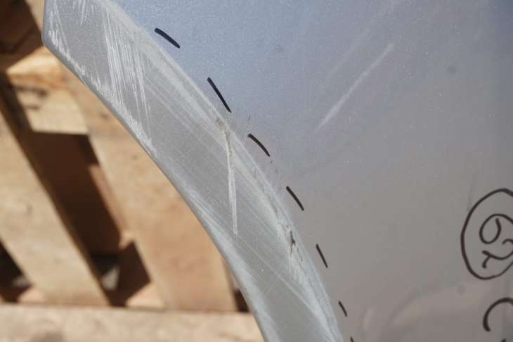 Subaru Legacy IV Błotnik Lewy Przedni 39d Srebrny 2004-2006rok - Image 4
