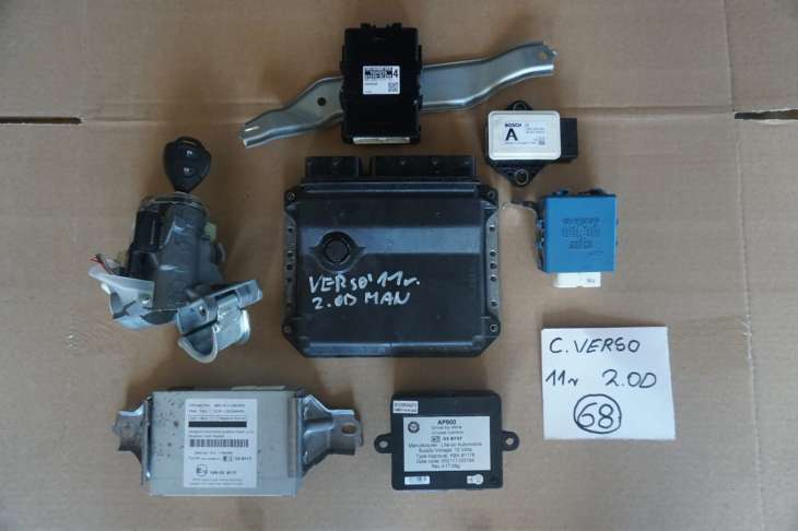 Toyota Verso Komputer Sterownik Silnika 89661-0f340 2.0d4d
