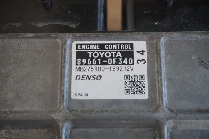 Toyota Verso Komputer Sterownik Silnika 89661-0f340 2.0d4d - Image 2