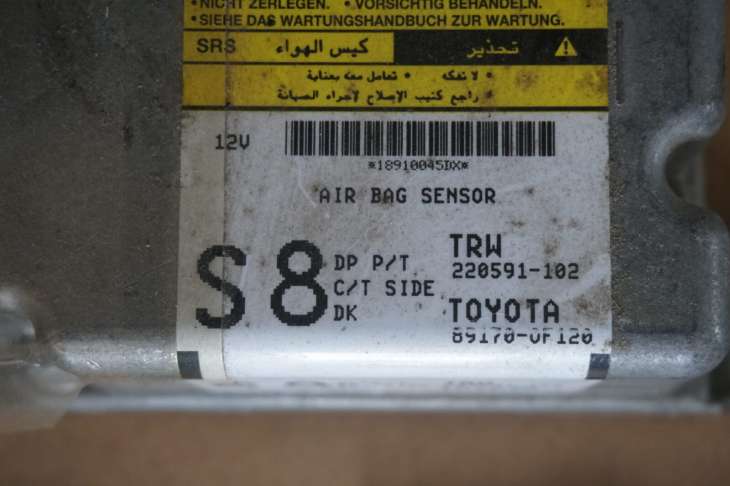 Toyota Verso Poduszki Powietrzne Airbag 89170-0f120 2011rok Uk - Image 2