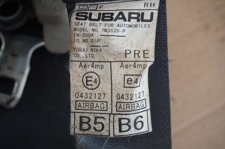 Subaru Legacy IV Outback Bl Poduszki Powietrzne Airbag Konsola 98221ag060 - Image 7