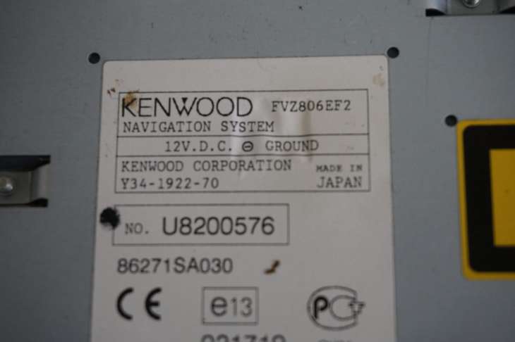 Subaru Forester Sg Nawigacja Gps 86271sa030 86281sa000 - Image 3