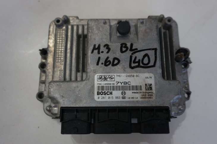 Mazda 3 Bl Komputer Sterownik Silnika 7ybc 7m61-12a650-Bc