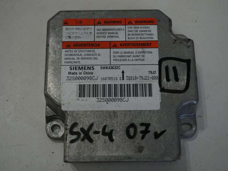Suzuki Sx4 Moduł Poduszek Powietrznych 38910-79j21 5wk43632c