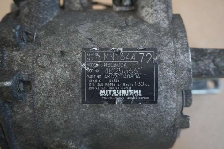 Mitsubishi Colt VI Lift Sprężarka Kompresor Klimatyzacji Mn164472 Msc60ca Nr.41 - Image 4