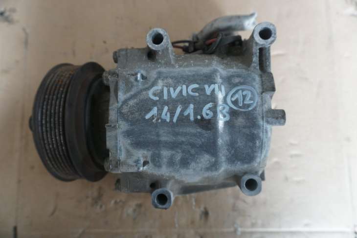 Honda CIVIc VII Sprężarka Kompresor Klimatyzacji Trsa09 38800-Pla-E021-M2 Nr.12 - Image 5