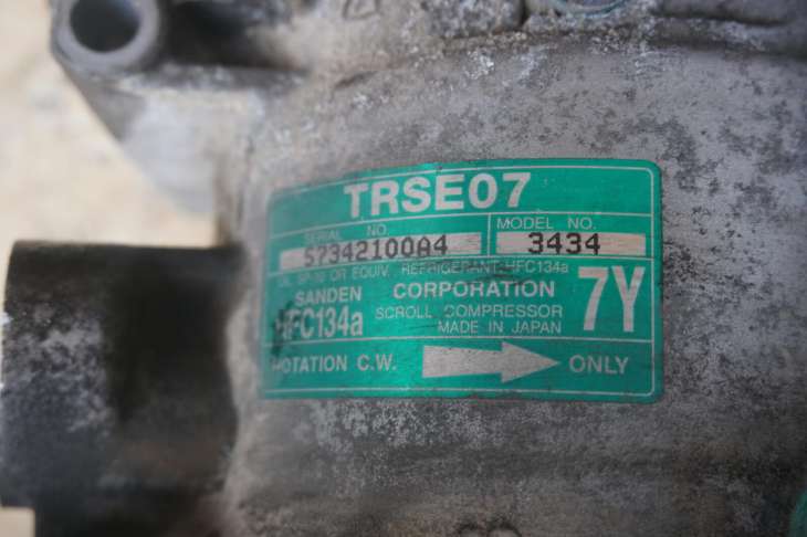 Honda Jazz III Sprężarka Kompresor Klimatyzacji Trse07 57342100a4 - Image 5