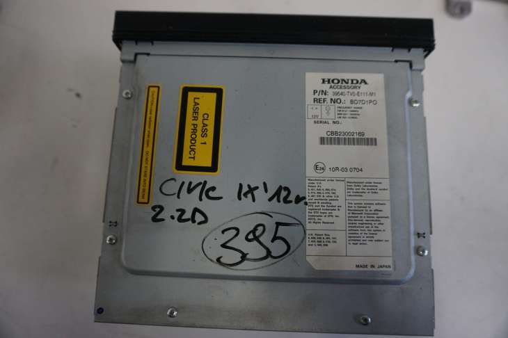 Honda CIVIc IX Radio Nawigacja 39540-Tv0-E111-M1 Nr.495 - Image 5