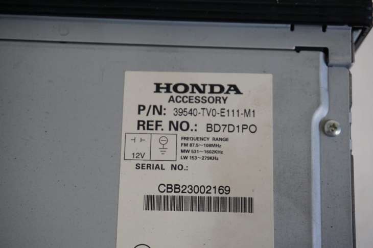 Honda CIVIc IX Radio Nawigacja 39540-Tv0-E111-M1 Nr.495 - Image 6