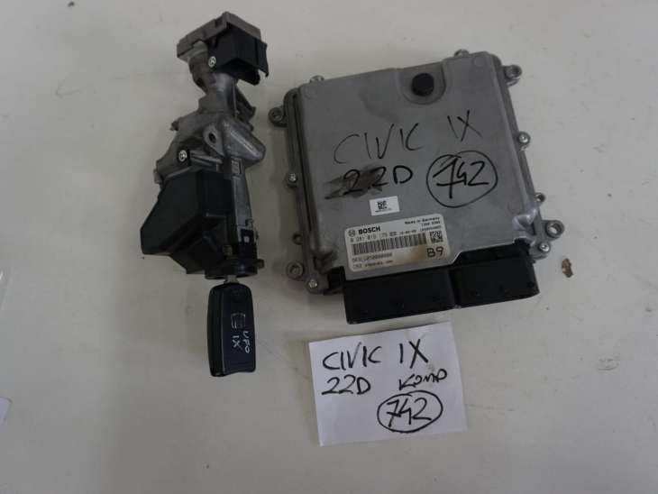 Honda CIVIc IX 2012r 2.2 Diesel Komputer Zestaw Startowy 0281019179 37820-R3l-G05 Nr.742
