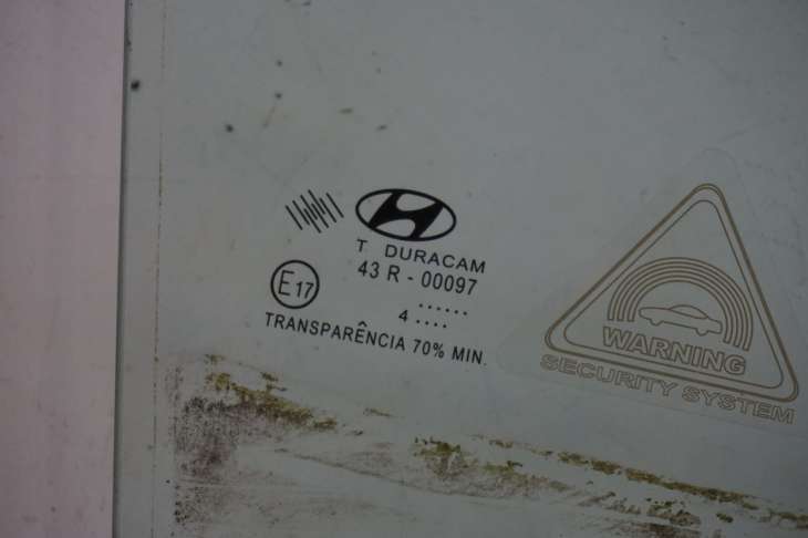 Hyundai I10 II 2014r Szyba Boczna Drzwi Prawa Przednia Przod Nr.191 - obrazek 2