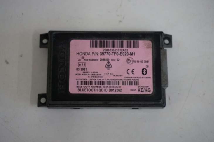 Honda Jazz III 2008-2015 Moduł Bluetooth 39770-Tf0-E020-M1 Nr. 95