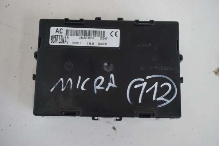 Nissan Micra K12 Note E11 Moduł Komfortu Skrzynka Bsi Bcml2nac 284b2em03b Nr.112