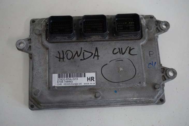 Honda CIVIc VIII Ufo 1.8b Komputer Sterownik Silnika 37820-Rsa-G13 Nr.