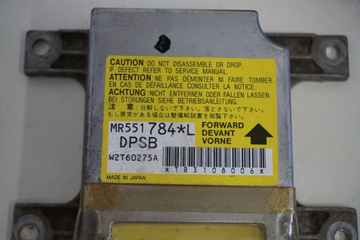 Mitsubishi Pajero III 2004 Poduszki Powietrzne Zestaw Airbag Sterownik Pasy Mr551784 Nr. 229 - Image 7
