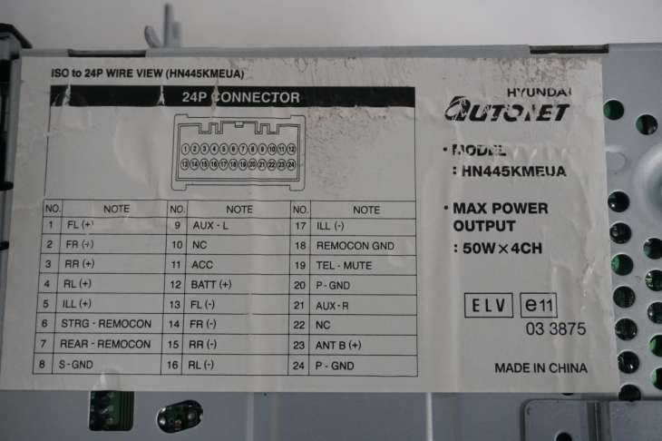 Kia Sportage II Lift Radioodtwarzacz Radio Cd - Image 4