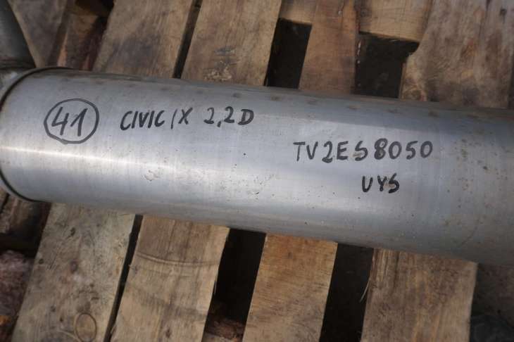 Honda CIVIc IX Ufo Tłumik Układ Wydechowy 2.2diesel Tv2es8050 - Image 2