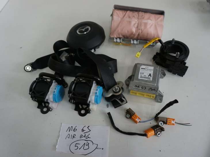 Mazda 6 Gj 2015 Rok Poduszki Zestaw Airbag Ghr1-57k30 K0273 Nr. 519
