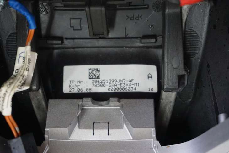 HONDA CR-V III 2007-2012R KIEROWNICA MULTIFUNKCYJNA SKORA 78500-SWA-E3XX-M1 NR.115 - Image 5