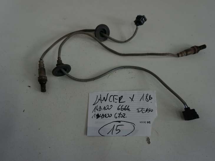 MITSUBISHI LANCER VIII X 2009R 1.8B SONDA LAMBDA 149100-6664 149100-6702 KOMPLET NR.15