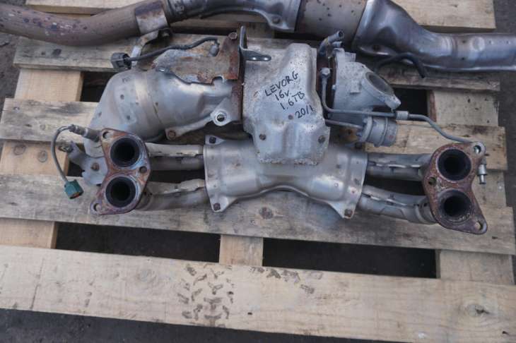 SUBARU LEVORG KOLEKTOR WYDECHOWY KATALIZATOR FCA76/SK TURBOSPRĘŻARKA 14411AA930 - Image 2