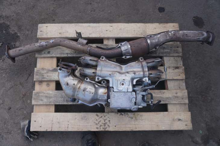 SUBARU LEVORG KOLEKTOR WYDECHOWY KATALIZATOR FCA76/SK TURBOSPRĘŻARKA 14411AA930 - Image 5