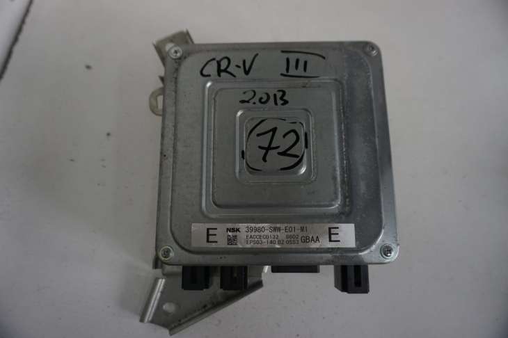 HONDA CR-V III 2007-2012R MODUŁ STEROWNIK WSPOMAGANIA 39980-SWW-E01-M1 NR.72