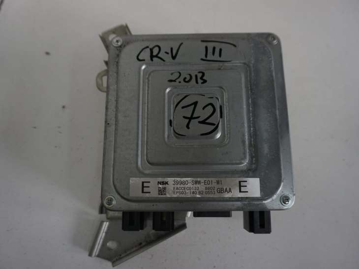 HONDA CR-V III 2007-2012R MODUŁ STEROWNIK WSPOMAGANIA 39980-SWW-E01-M1 NR.72