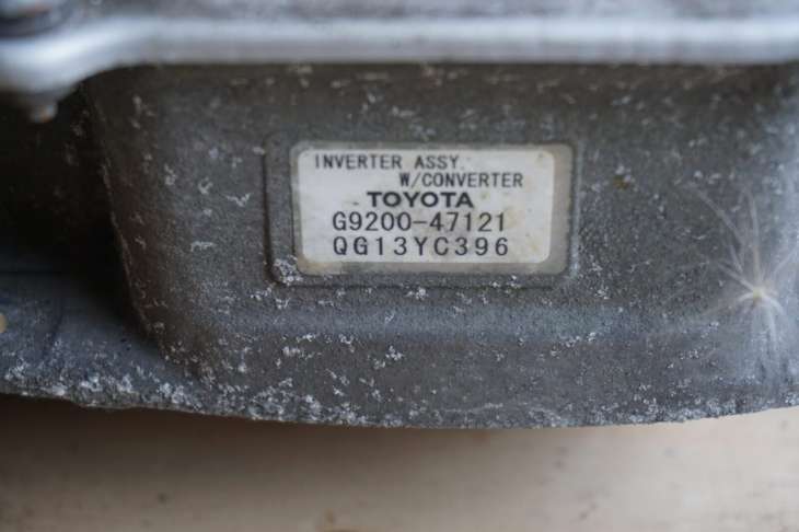 TOYOTA PRIUS II FALOWNIK INWERTER G9200-47121 2006rok NR.68 - Image 4