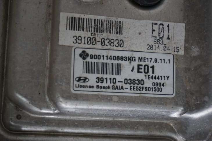 HYUNDAI I10 STEROWNIK SILNIKA 39100-03830 - Image 3