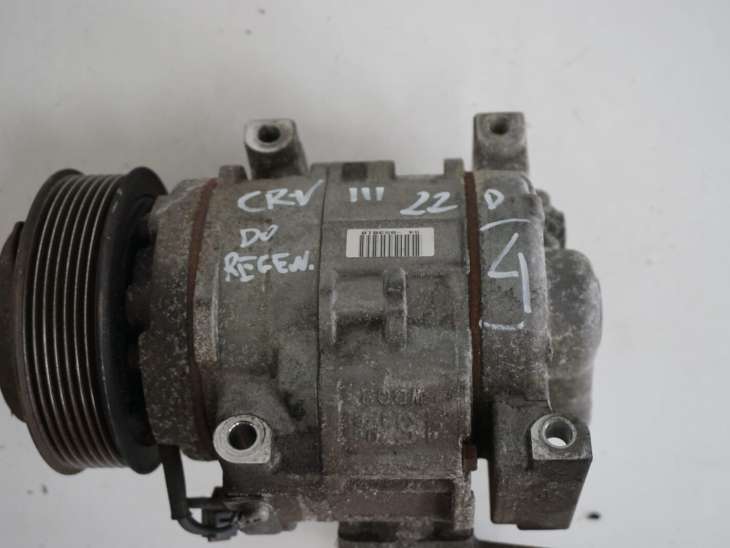HONDA CR-V III 2008-2012R 2.2 DIESEL KOMPRESOR KLIMATYZACJI 447260-6342 HFC134A USZKODZONY!