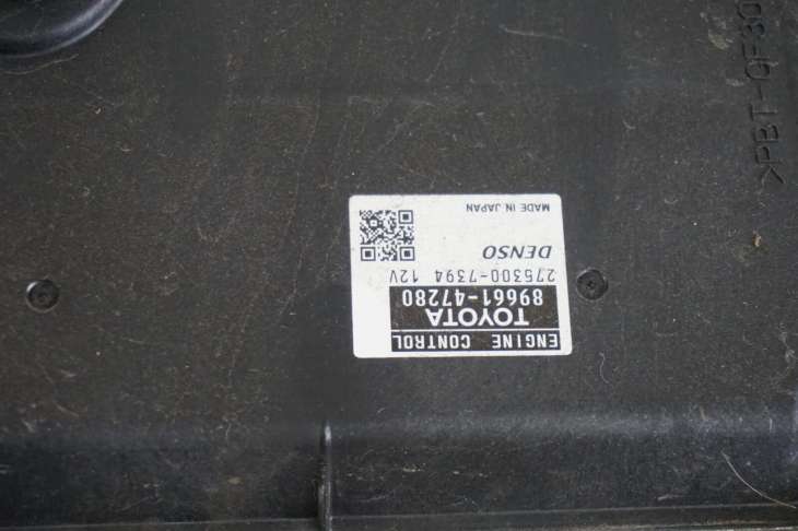 TOYOTA PRIUS III XW30 STEROWNIK SILNIKA 89661-47280 1.8 HYBRYDA - Image 4