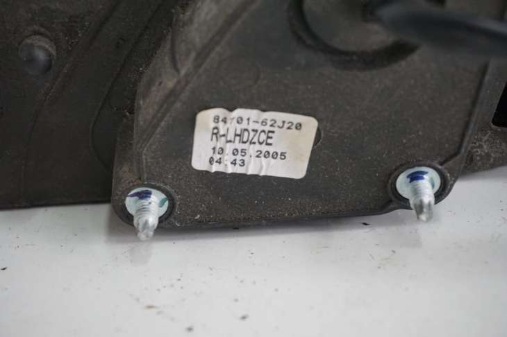 SUZUKI SWIFT MK6 III LUSTERKO PRAWE NR.360 ZCE 84701-62J20 (1) - Image 6
