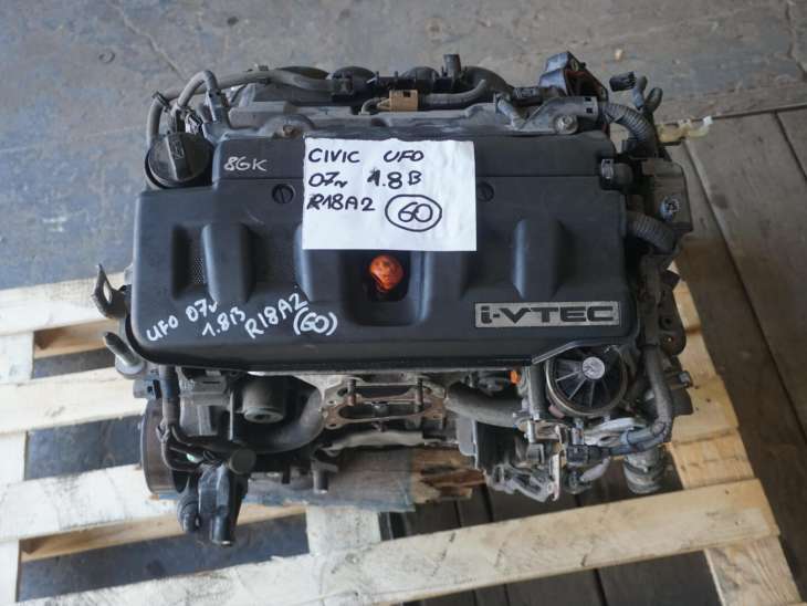 HONDA CIVIC VIII UFO SILNIK 1.8BENZYNA R18A2 BLOK GLOWICA nr.60