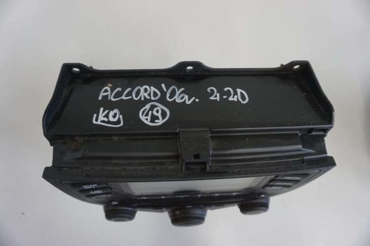 HONDA ACCORD VII RADIO PANEL KLIMATYZACJI 39050-SEF-E510-M1 - Image 2