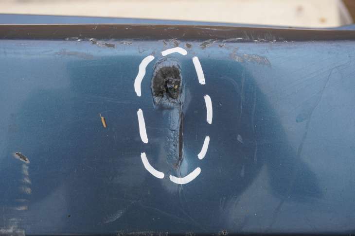 SUBARU OUTBACK III BL ZDERZAK TYLNY 57720AG060 NR.27 - Image 3