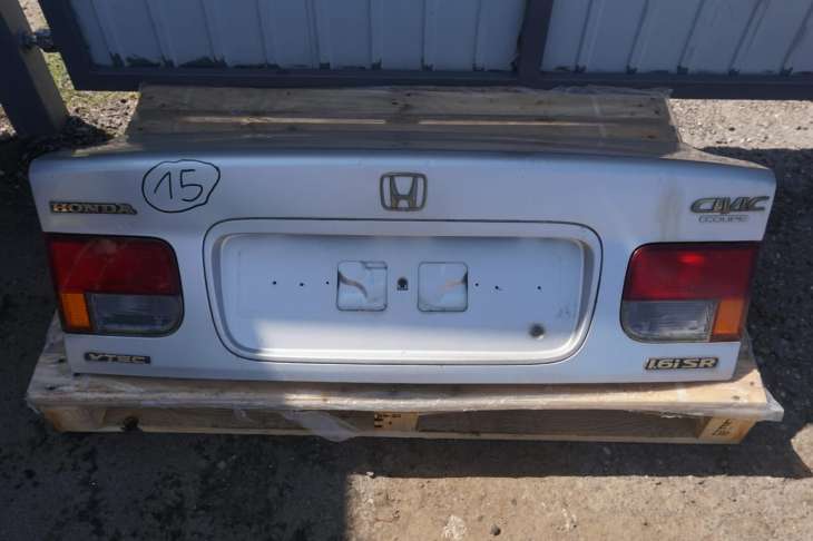 HONDA CIVIC VII COUPE KLAPA BAGAŻNIKA SREBRNA