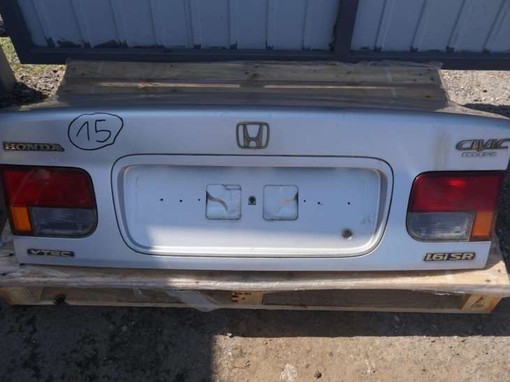 HONDA CIVIC VII COUPE KLAPA BAGAŻNIKA SREBRNA