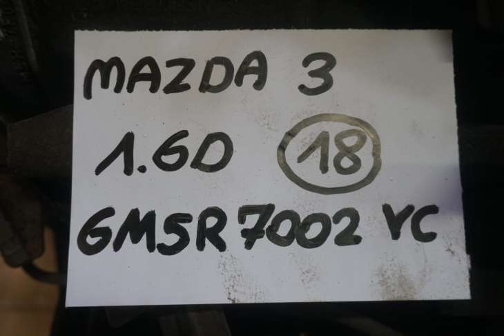 MAZDA 3 BL SKRZYNIA BIEGOW MANUALNA 1.6DIESEL 2010rok 6M5R 7002 YC nr.18 - obrazek 2
